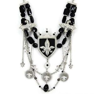 Fleur-d-Lis Necklace Set